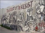 the Apartheid wall in&nbsp;Palestine