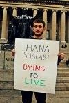 Columbia university student in solidarity with Hana&nbsp;Shalabi