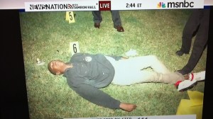 Trayvon Martin Lifeless body