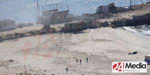 Mohammed Baker, 9; Ahed Baker, 10; Zakaria Baker, 10; and Mohammed Baker, 11. were killed yesterday afternoon by the Israeli gunboats that illegally patrols Gaza shores. Photo 24 Media Productions