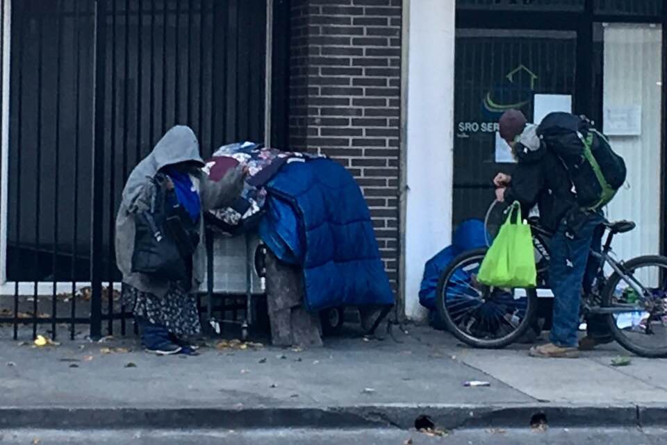 Homeless in my city